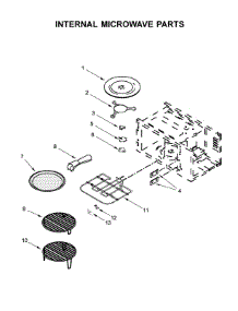 Internal Microwave Parts parts for Jenn-Air Wall Oven/Microwave Combo JMW3430DB02 from AppliancePartsPros.com