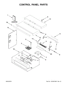 Control Panel Parts parts for Jenn-Air Wall Oven/Microwave Combo JMW3430DB02 from AppliancePartsPros.com