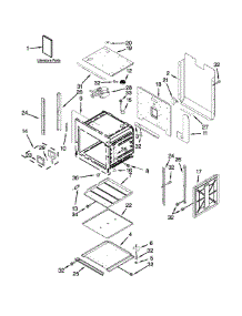 Oven Parts parts for Jenn-Air Wall Oven/Microwave Combo JMW2330WS02 from AppliancePartsPros.com