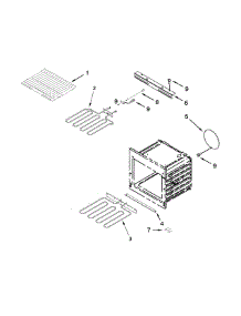 Internal Oven Parts parts for Jenn-Air Wall Oven/Microwave Combo JMW2330WS02 from AppliancePartsPros.com