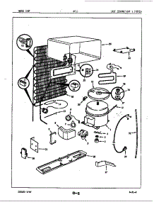 Unit Compartment & System parts for Maytag Refrigerator RT11S/86T01 from AppliancePartsPros.com