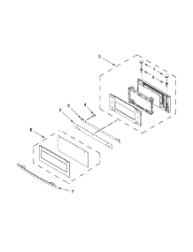 Microwave Door Parts parts for Jenn-Air Wall Oven/Microwave Combo JMW2427DB01 from AppliancePartsPros.com