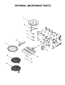 Internal Microwave Parts parts for Jenn-Air Wall Oven/Microwave Combo JMW2427DS03 from AppliancePartsPros.com