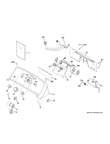Controls & Backsplash parts for Hot Point Washer HTW240ASK4WS from AppliancePartsPros.com