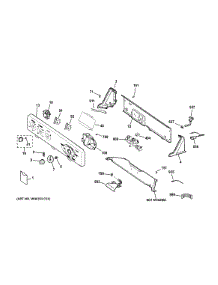 Controls & Backsplash parts for Hot Point Washer HTWP1200D1WW from AppliancePartsPros.com
