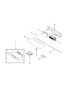 Control Panel Parts parts for Jenn-Air Wall Oven/Microwave Combo JMW2430WS03 from AppliancePartsPros.com
