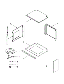 Top Support And Turntable Parts parts for Jenn-Air Wall Oven/Microwave Combo JMW2430WS03 from AppliancePartsPros.com