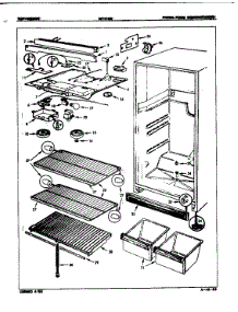 Fresh Food Compartment parts for Maytag Refrigerator NT17HX3GLA/8D75B from AppliancePartsPros.com