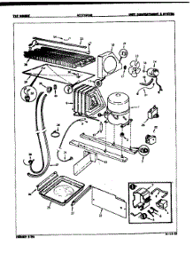 Unit Compartment & System parts for Maytag Refrigerator NT17HX3GLH/8D55B from AppliancePartsPros.com