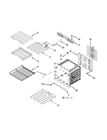 Internal Oven Parts parts for Jenn-Air Wall Oven/Microwave Combo JMW3430WB03 from AppliancePartsPros.com