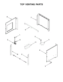 Top Venting Parts parts for Jenn-Air Wall Oven/Microwave Combo JMW2427DB02 from AppliancePartsPros.com