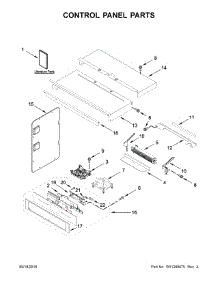Control Panel Parts parts for Jenn-Air Wall Oven/Microwave Combo JMW2430DB03 from AppliancePartsPros.com