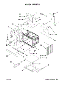 Oven Parts parts for Jenn-Air Wall Oven/Microwave Combo JMW3430HP00 from AppliancePartsPros.com