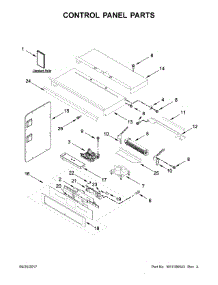 Control Panel Parts parts for Jenn-Air Wall Oven/Microwave Combo JMW3430HS00 from AppliancePartsPros.com