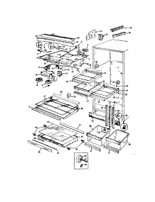 None parts for Magic Chef Top-Mount Refrigerator RB19KA-3A-AG60A from AppliancePartsPros.com