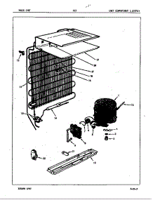 Unit Compartment & System parts for Maytag Refrigerator RC5S/E6S02 from AppliancePartsPros.com