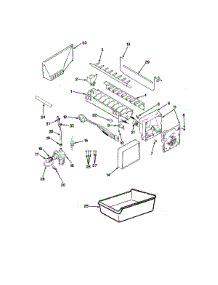 Optional Ice Maker Kit-Imkss1 parts for Magic Chef Side-By-Side Refrigerator RC20LA-2AD-BU01A from AppliancePartsPros.com