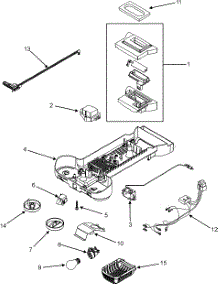 Controls parts for Maytag Top-Mount Refrigerator GT1887PEKW from AppliancePartsPros.com