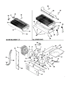 Unit Compartment & System parts for Maytag Top-Mount Refrigerator RTD23A-AH93D from AppliancePartsPros.com