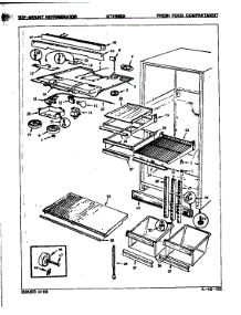 Fresh Food Compartment parts for Maytag Top-Mount Refrigerator NT21HX3A/8D04A from AppliancePartsPros.com