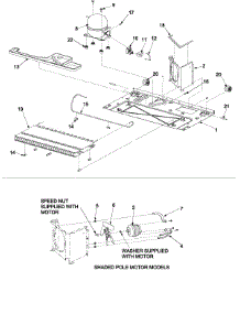 Compressor parts for Maytag Bottom-Mount Refrigerator PBB2255GEB-PPBB2255GB0 from AppliancePartsPros.com