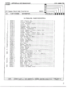 Optional Ice Maker Page 2 parts for Maytag Refrigerator 22714 from AppliancePartsPros.com