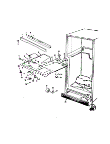 Fresh Food Compartment parts for Magic Chef Top-Mount Refrigerator RB15MN-0A/CG06B from AppliancePartsPros.com