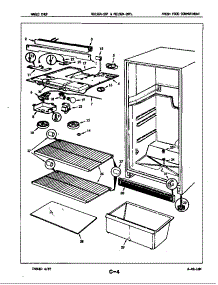 Fresh Food Compartment parts for Magic Chef Top-Mount Refrigerator RB15EN-2AFL/5E30B from AppliancePartsPros.com