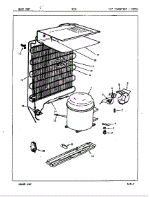 Unit Compartment & System parts for Maytag Refrigerator RC10S/E6S02 from AppliancePartsPros.com