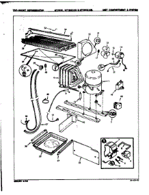 Unit Compartment & System parts for Maytag Refrigerator NT19HX3GLH/8D58B from AppliancePartsPros.com