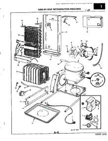 Unit Compartment & System parts for Magic Chef Refrigerator RC22CA-3AI/3N79B from AppliancePartsPros.com
