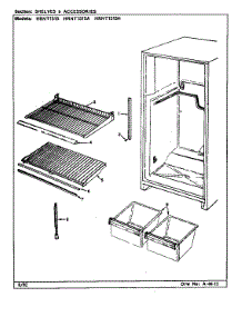 Shelves & Accessories (Hrnt1515 / Bf09e) (Hrnt1515 / Bf09f) (Hrnt1515a / Bf10e) (Hrnt1515h / Bf11e) (Hrnt1515h / Bf11f) parts for Maytag Refrigerator HRNT1515/BF09F from AppliancePartsPros.com