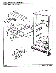 Fresh Food Compartment parts for Maytag Refrigerator HRNT1716A/BF33D from AppliancePartsPros.com