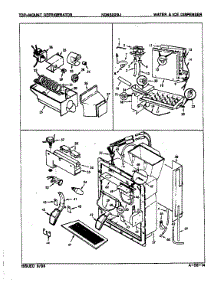Water & Ice Dispenser parts for Maytag Refrigerator NDNS229JA/8N44A from AppliancePartsPros.com