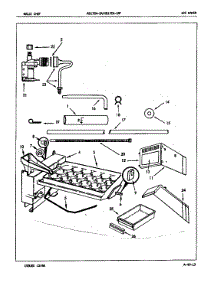 Ice Maker parts for Magic Chef Refrigerator RB17EN-2AF/7C06A from AppliancePartsPros.com