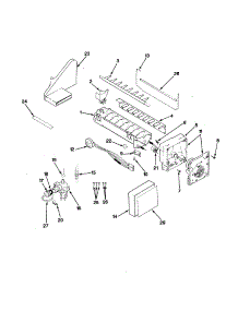 Optional Ice Maker Kit parts for Maytag Top-Mount Refrigerator RTD17A-AH31E from AppliancePartsPros.com
