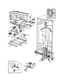 Fresh Food Compartment parts for Maytag Top-Mount Refrigerator BDNT22K9A-9A57A from AppliancePartsPros.com