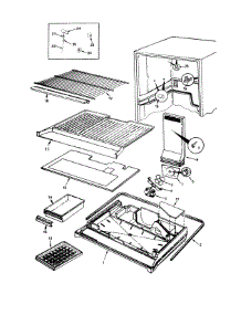 Freezer Compartment parts for Maytag Top-Mount Refrigerator NNT197KH-BC63A from AppliancePartsPros.com