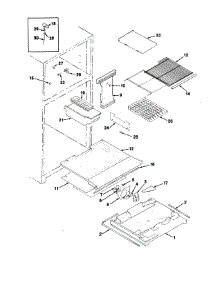 Outer Door parts for Maytag Top-Mount Refrigerator RTC17A-AH26D from AppliancePartsPros.com