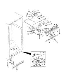 Fresh Food Compartment parts for Maytag Top-Mount Refrigerator RTD21A-9E14A from AppliancePartsPros.com