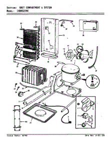 Unit Compartment & System parts for Maytag Refrigerator CNDNS229KA/AP34A from AppliancePartsPros.com
