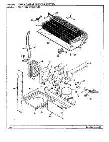 Unit Compartment & System parts for Maytag Refrigerator CNNT174KL/BF32C from AppliancePartsPros.com