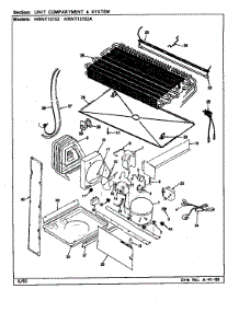 Unit Compartment & System (Hrnt15152 / Cf12a) (Hrnt15152 / Cf17a) (Hrnt15152a / Cf11a) (Hrnt15152a / Cf18a) parts for Maytag Refrigerator HRNT15152A/CF18A from AppliancePartsPros.com