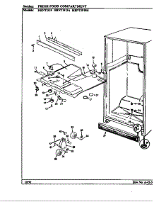 Fresh Food Compartment (Hrnt1919 / Bf57a) (Hrnt1919 / Bf57b) (Hrnt1919a / Bf60a) (Hrnt1919h / Bf65a) (Hrnt1919h / Bf65b) parts for Maytag Refrigerator HRNT1919/BF65B from AppliancePartsPros.com