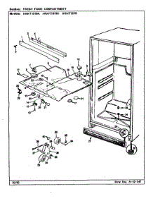 Fresh Food Compartment (Hrnt1919 / Cl54a) (Hrnt1919a / Cl55a) (Hrnt1919h / Cl56a) parts for Maytag Refrigerator HRNT1919H/CL56A from AppliancePartsPros.com