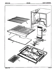 Freezer Compartment parts for Maytag Refrigerator NNT196D/4C77A from AppliancePartsPros.com