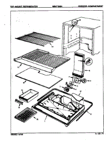 Freezer Compartment parts for Maytag Refrigerator NENT198H/7A71A from AppliancePartsPros.com