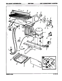 Unit Compartment & System parts for Maytag Refrigerator NENT198HA/7A71A from AppliancePartsPros.com