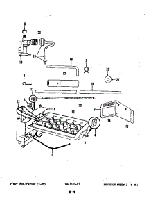 Water & Ice Dispenser parts for Magic Chef Refrigerator RB17CA-2AF/4C69A from AppliancePartsPros.com