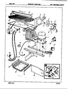 Unit Compartment & System parts for Magic Chef Top-Mount Refrigerator RB15FN-0AAL/7C31B from AppliancePartsPros.com